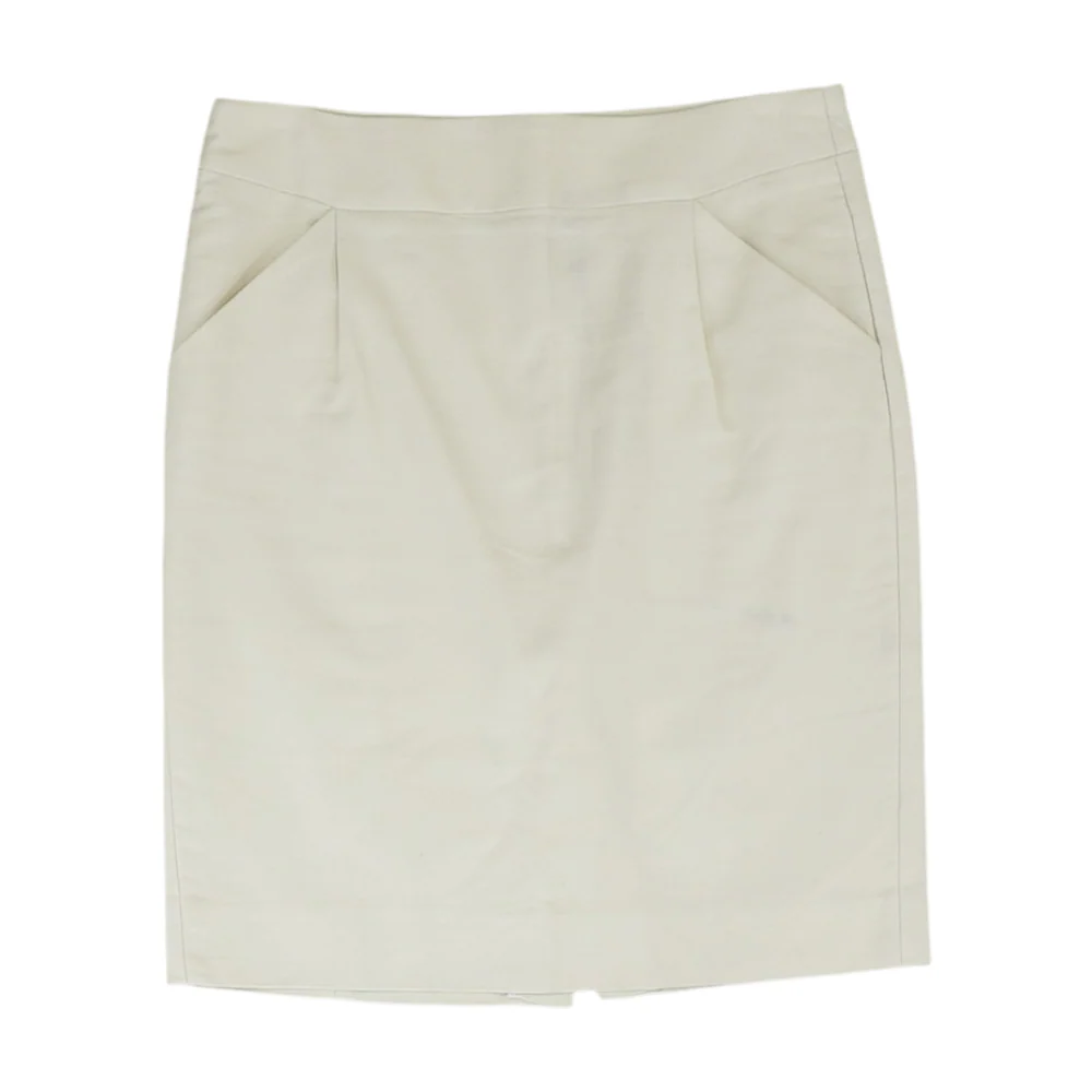 Beige Mini Skirt