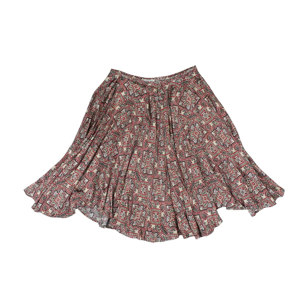 Multi Print Midi Skirt
