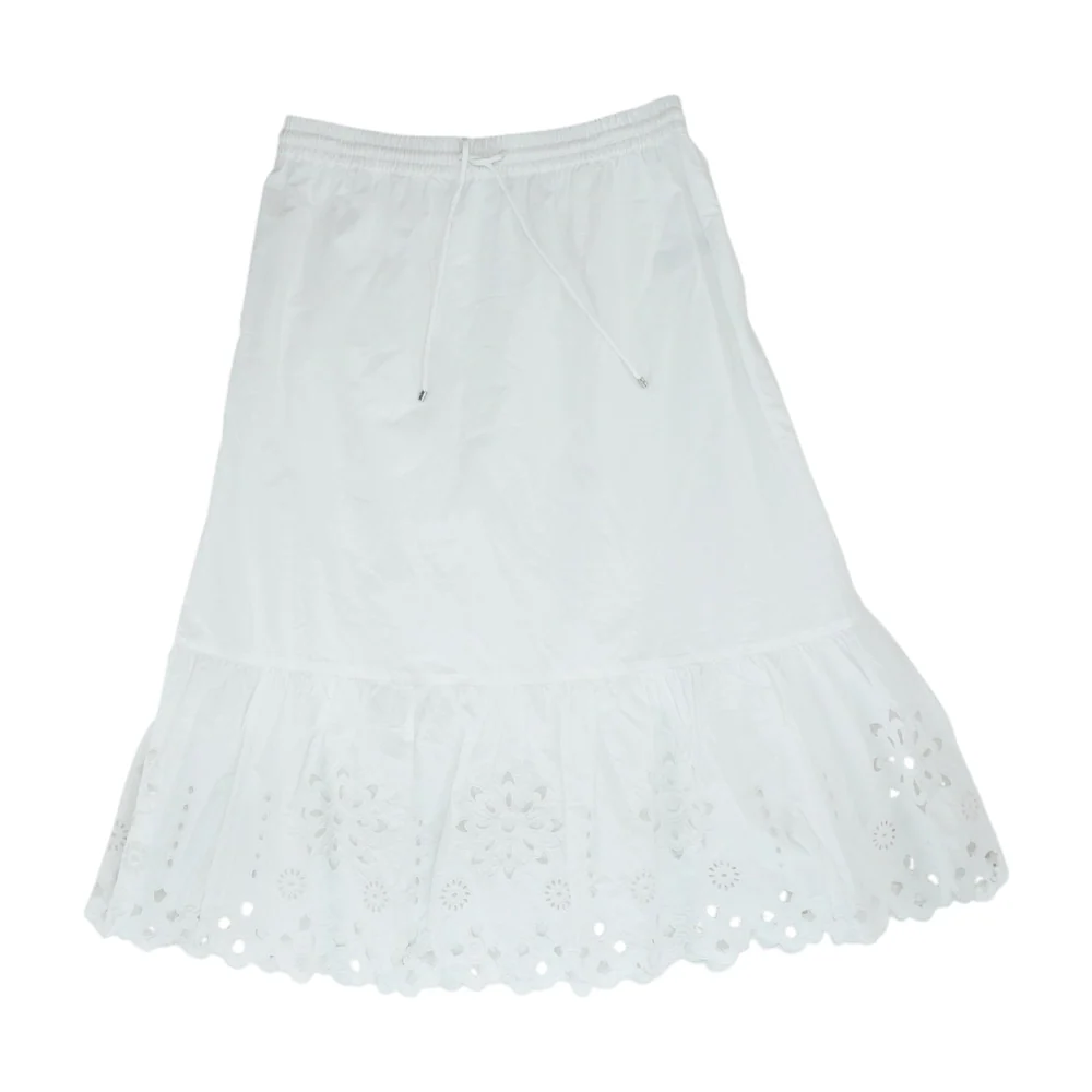 White Midi Skirt