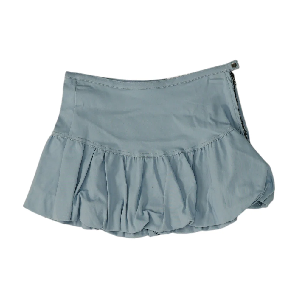 Blue Mini Skirt
