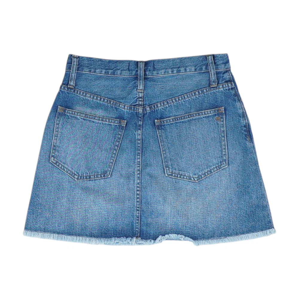 Blue Mini Skirt - Image 2