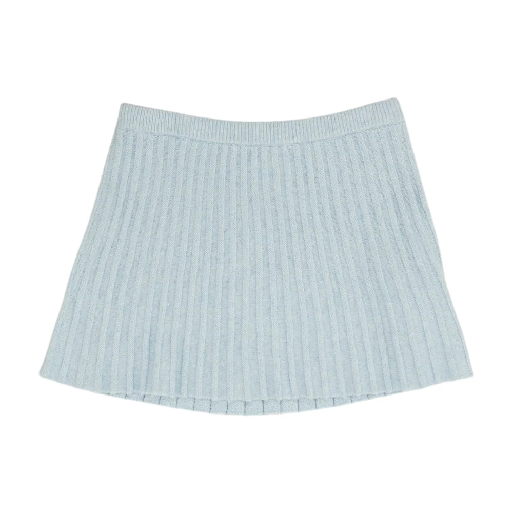 Blue Mini Skirt