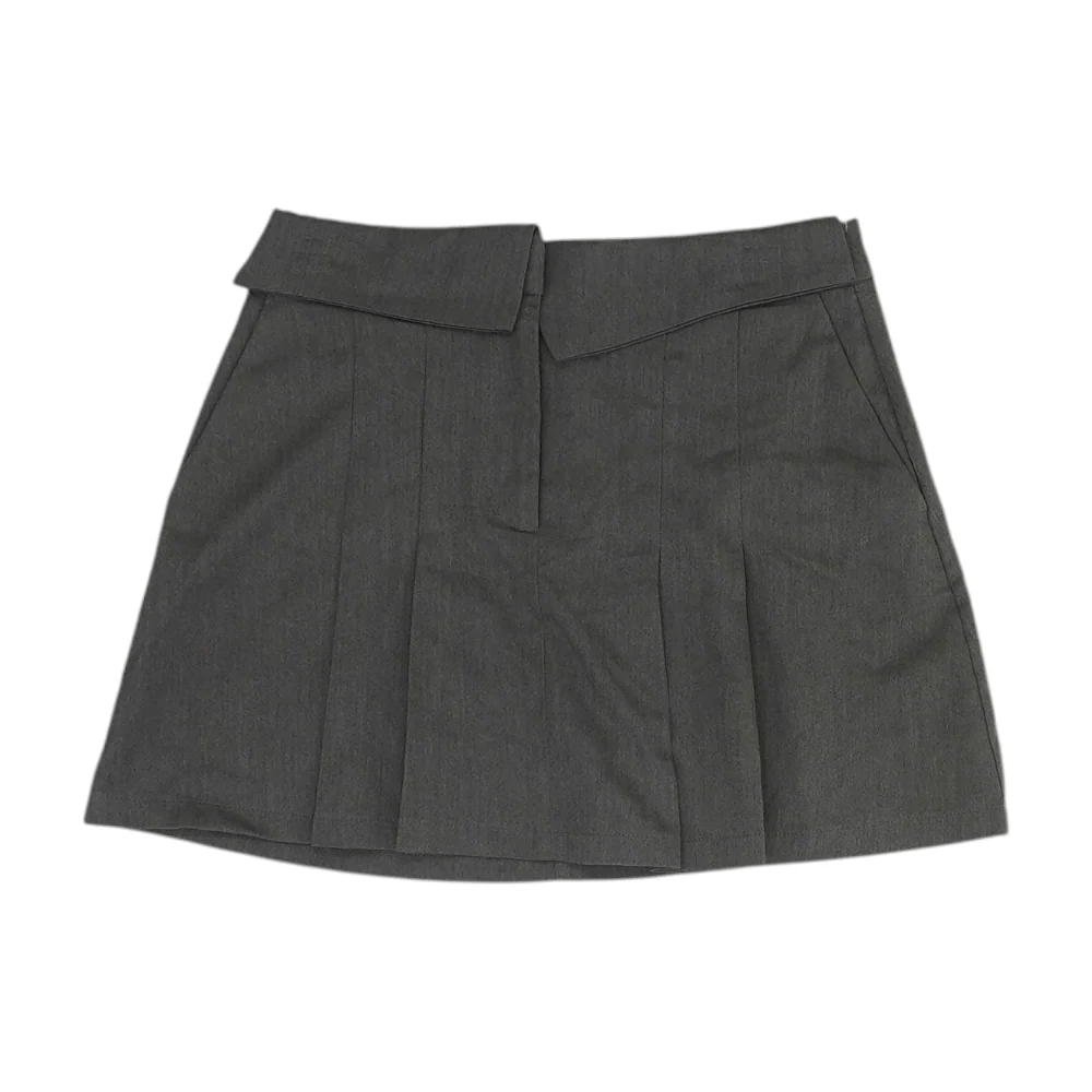 Charcoal Mini Skirt