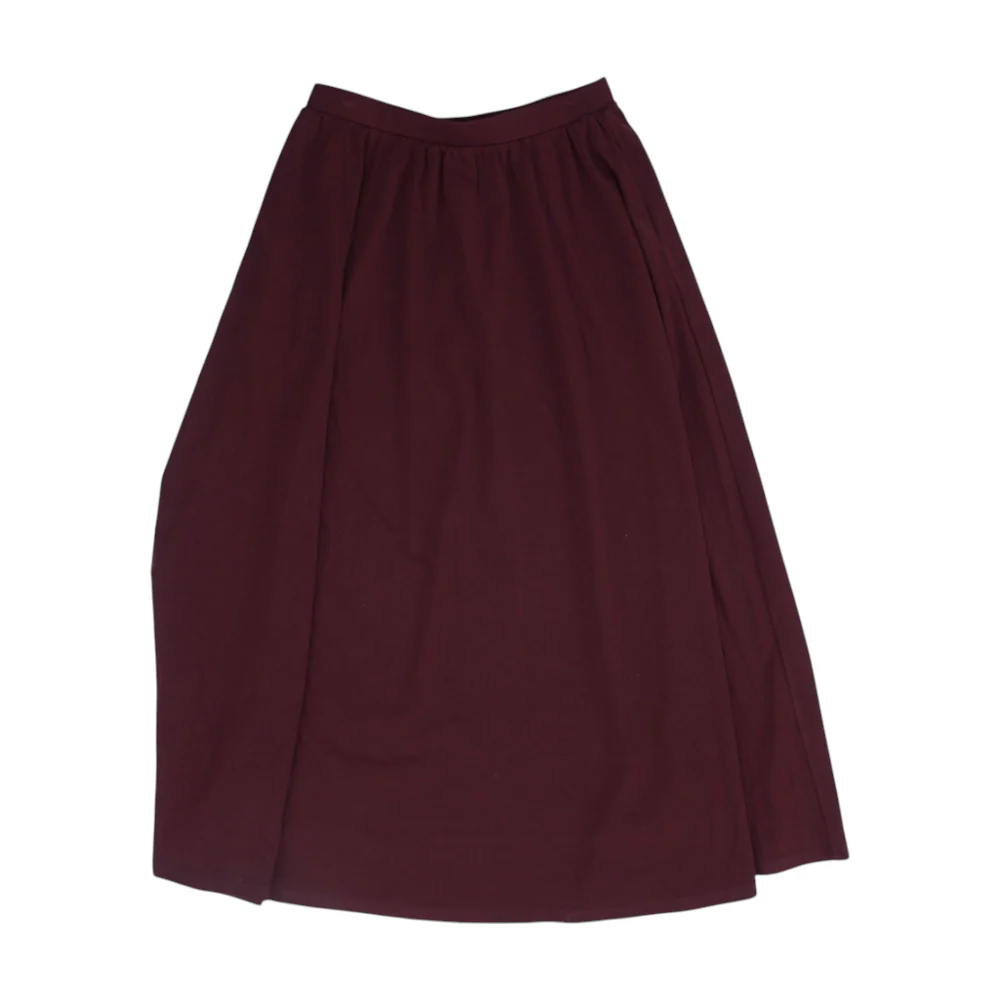 Burgundy Maxi Skirt