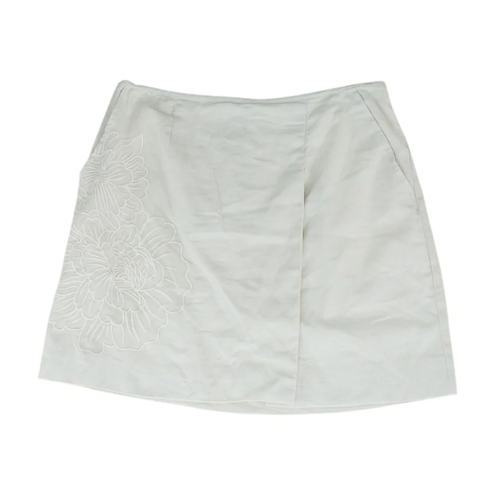 Beige Mini Skirt