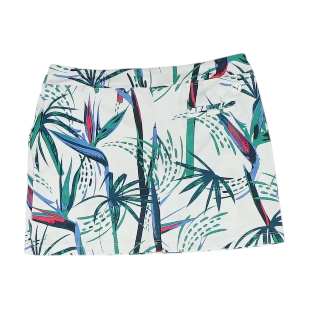 White Abstract Skirt - Image 2