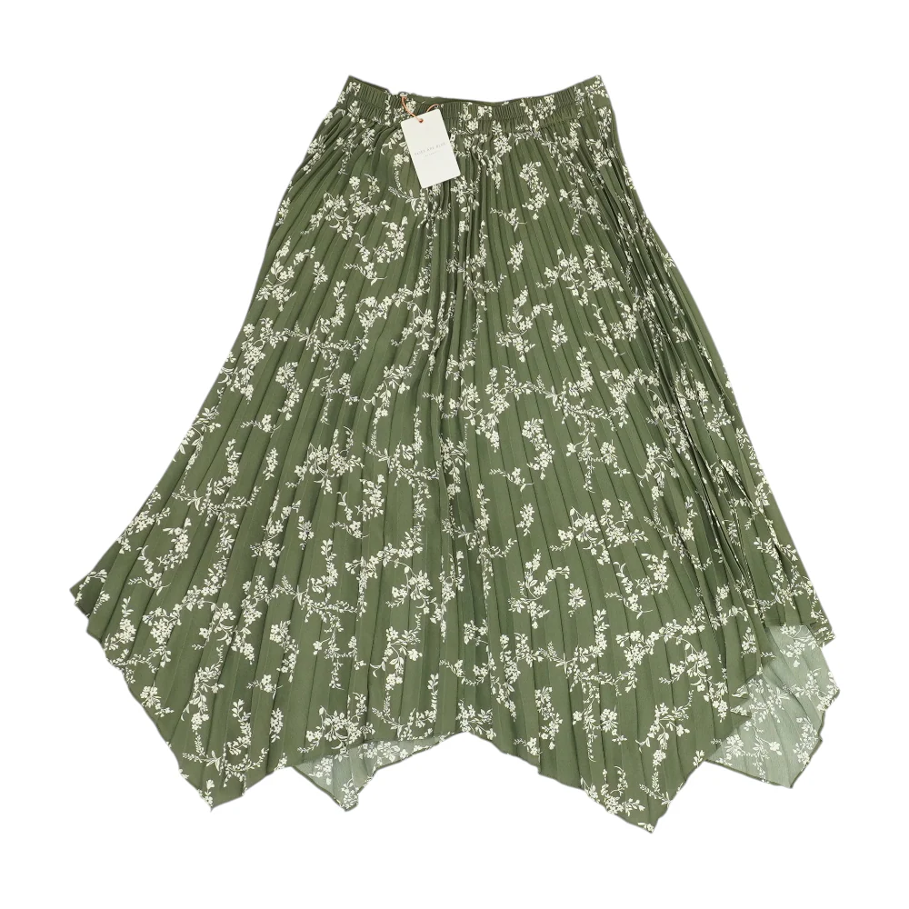 Green Floral Midi Skirt - Image 2