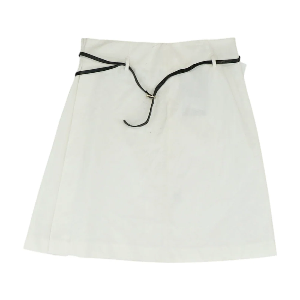 Ivory Mini Skirt