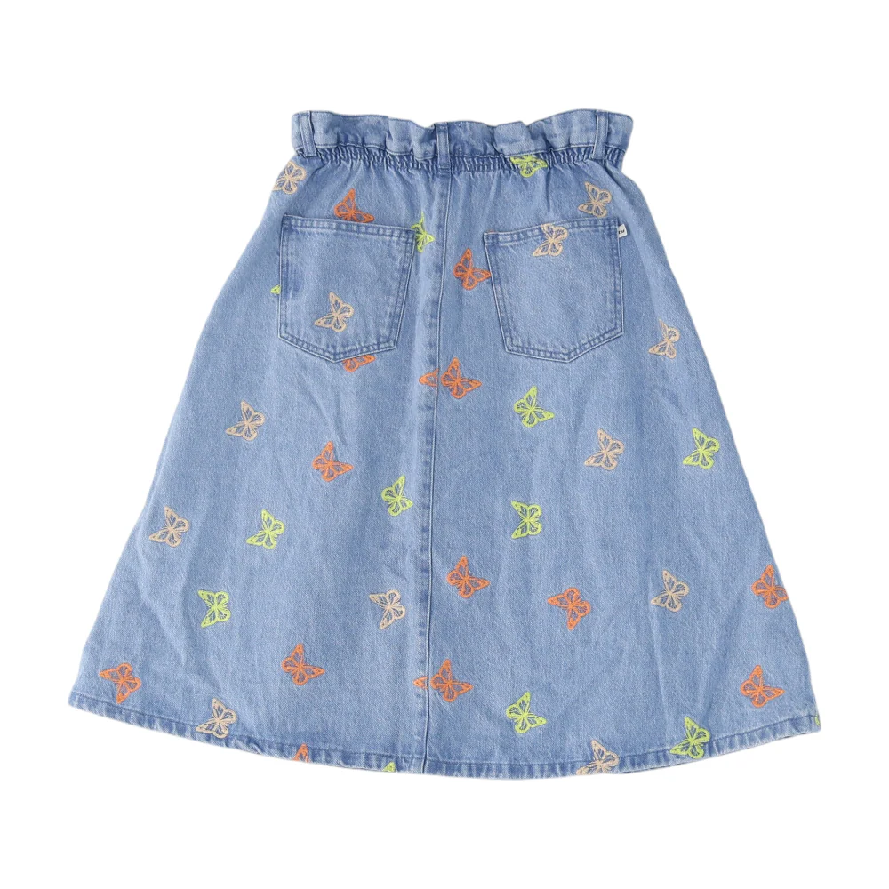 Blue Graphic Skirt - Image 2