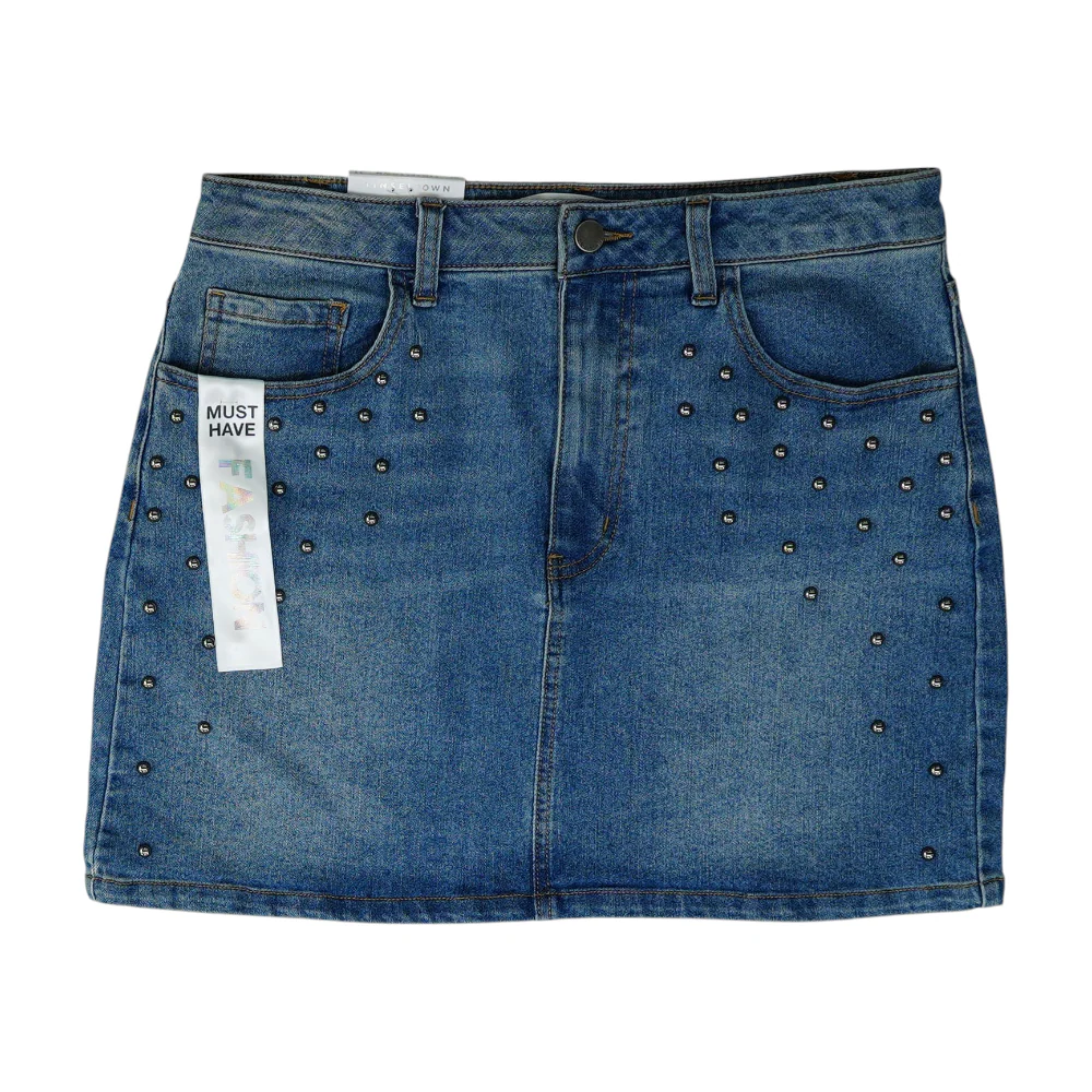 Blue Mini Skirt