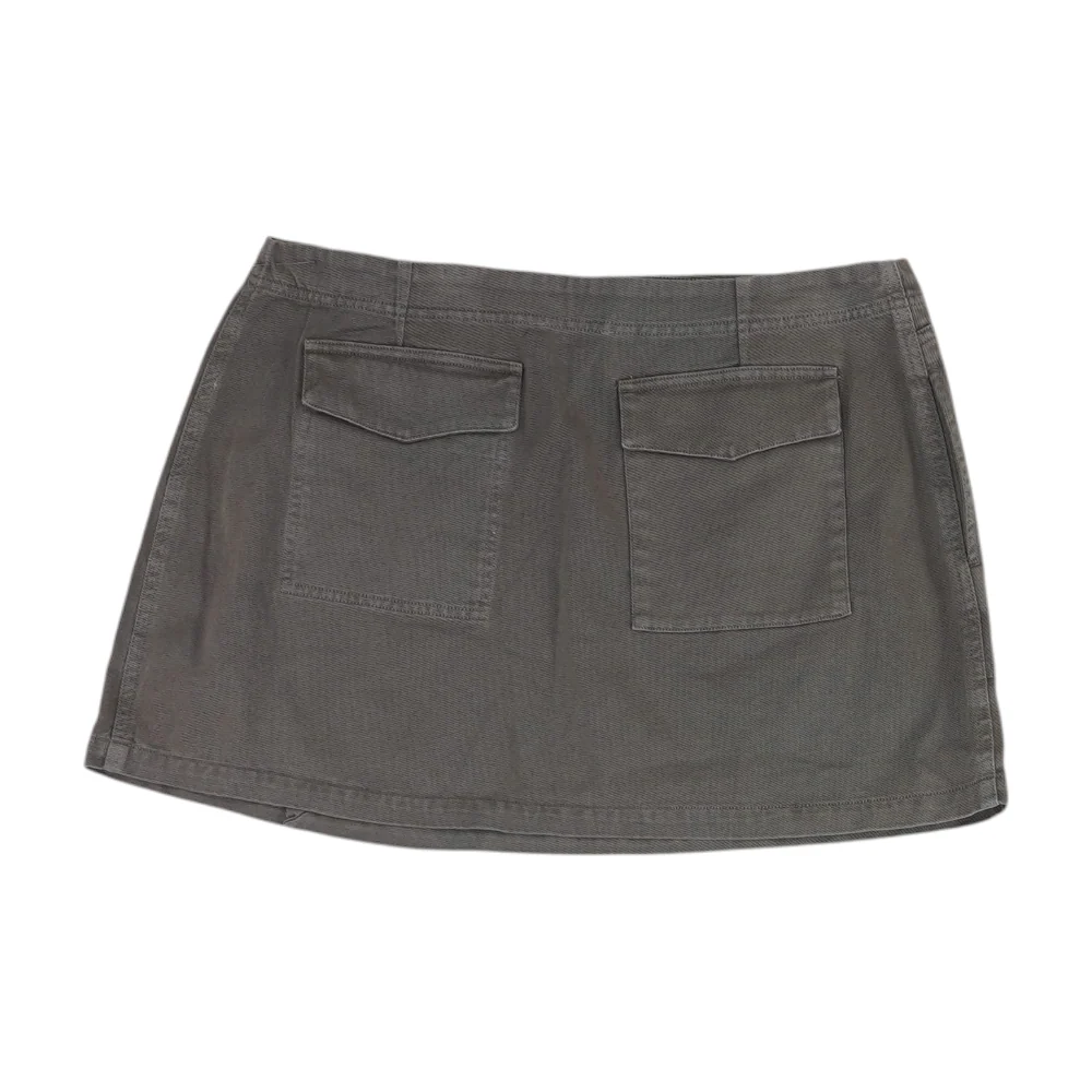 Gray Mini Skirt - Image 2