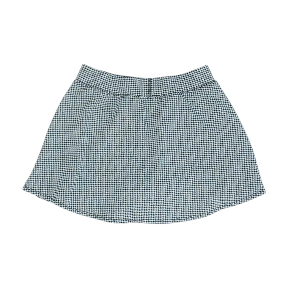 Black Houndstooth Mini Skort - Image 2