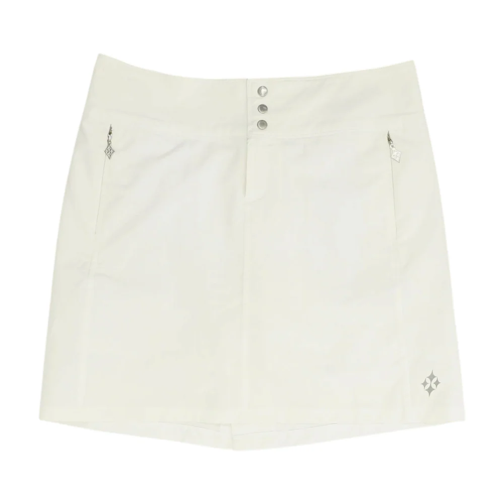 White Active Skort