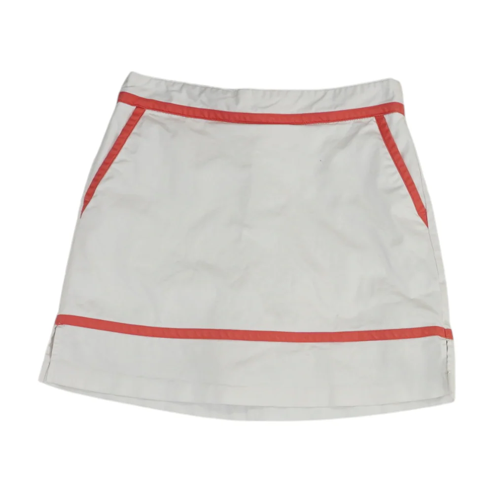 White Mini Skort
