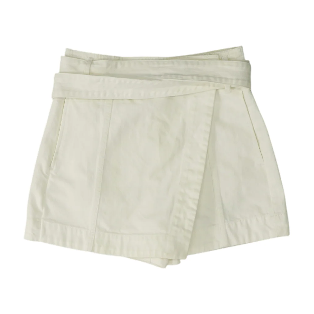 White Mini Skort