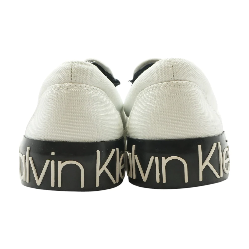 White Slip-On Athletic Shoes - Image 2