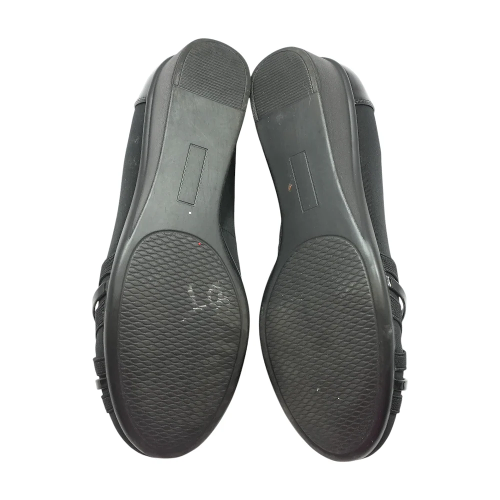 Black Slip-On Flats - Image 3