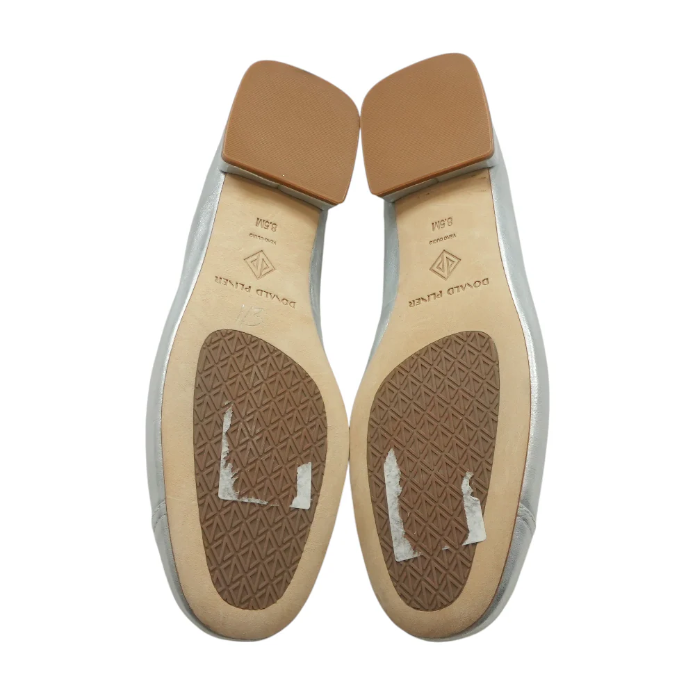 Silver Slip-On Flats - Image 3