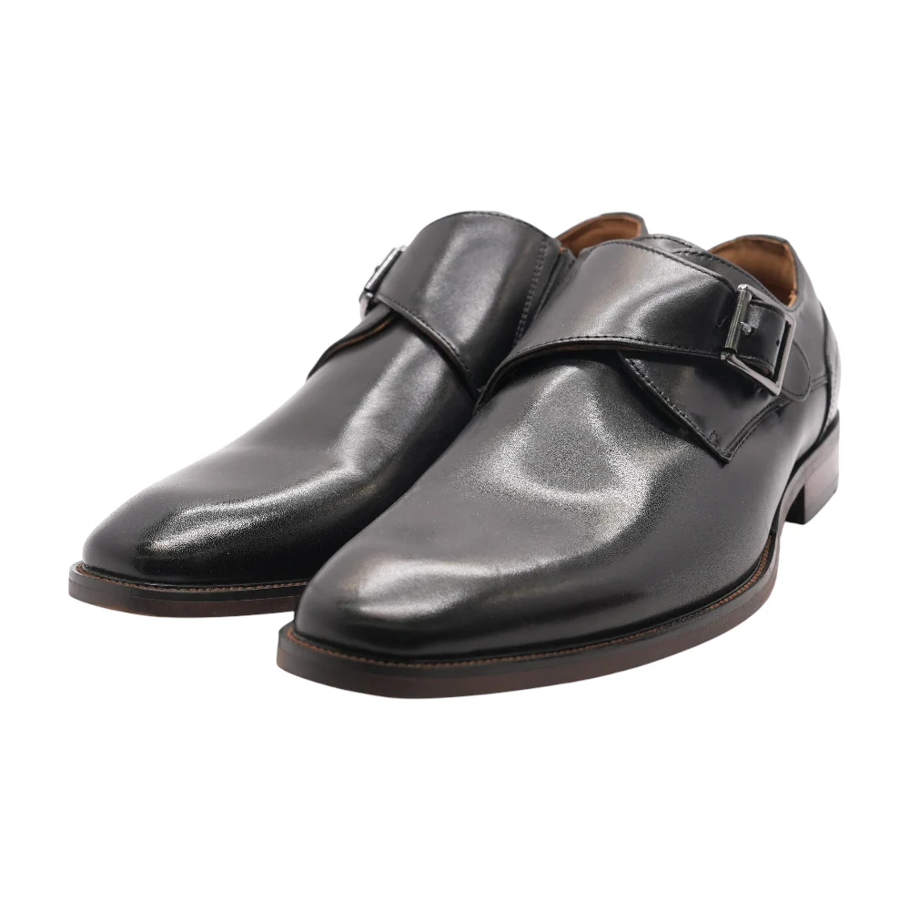 Black Slip-On Dress Shoes