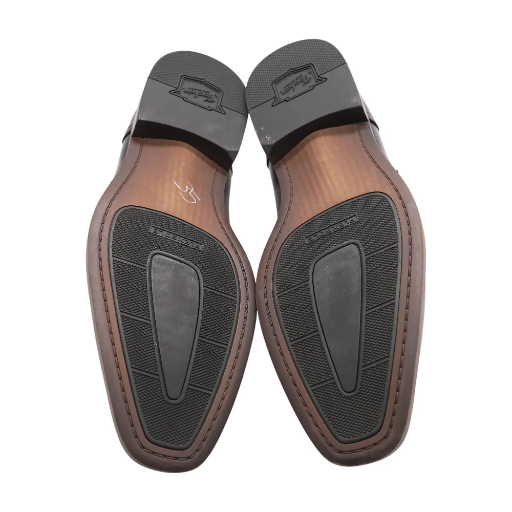 Black Slip-On Dress Shoes - Image 3
