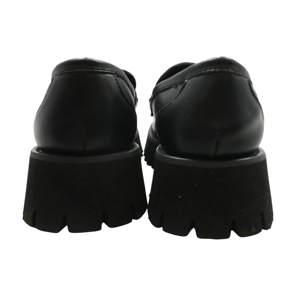 Black Slip-On Flats - Image 2