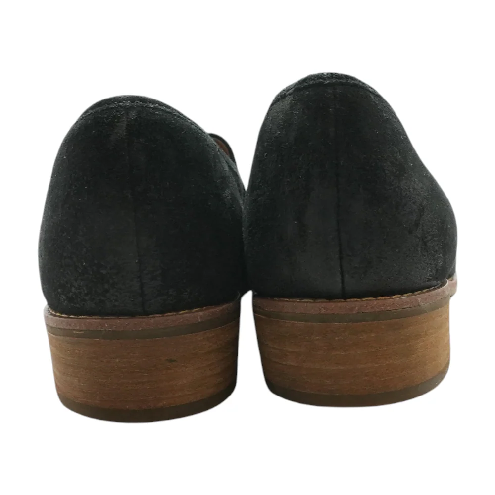 Black Slip-On Flats - Image 2