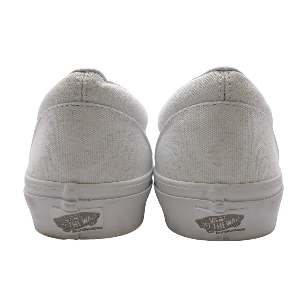 White Slip-On Athletic Shoes - Image 2