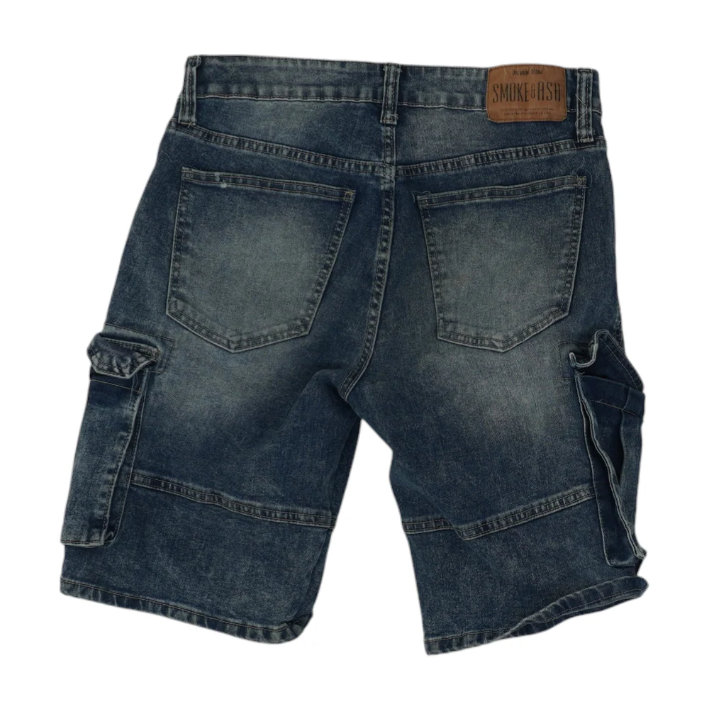 Blue Denim Shorts - Image 2