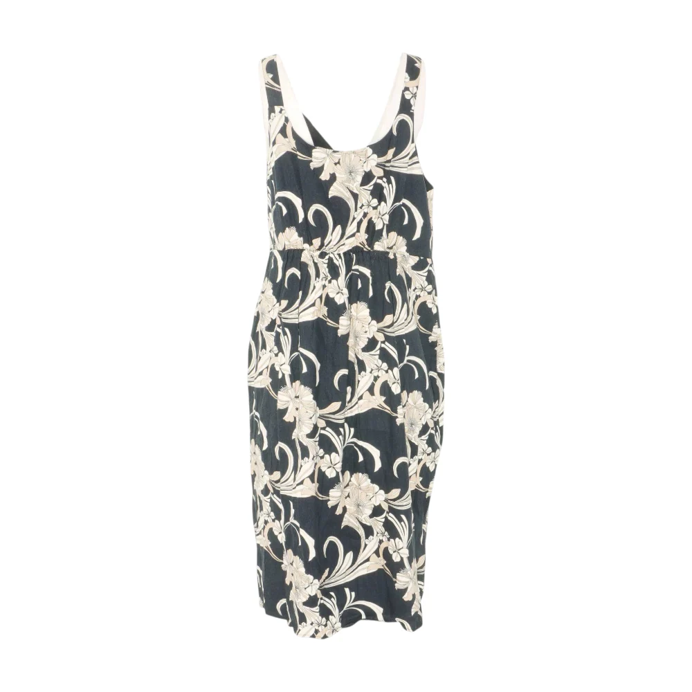 Black Petite Floral Midi Dress - Image 2