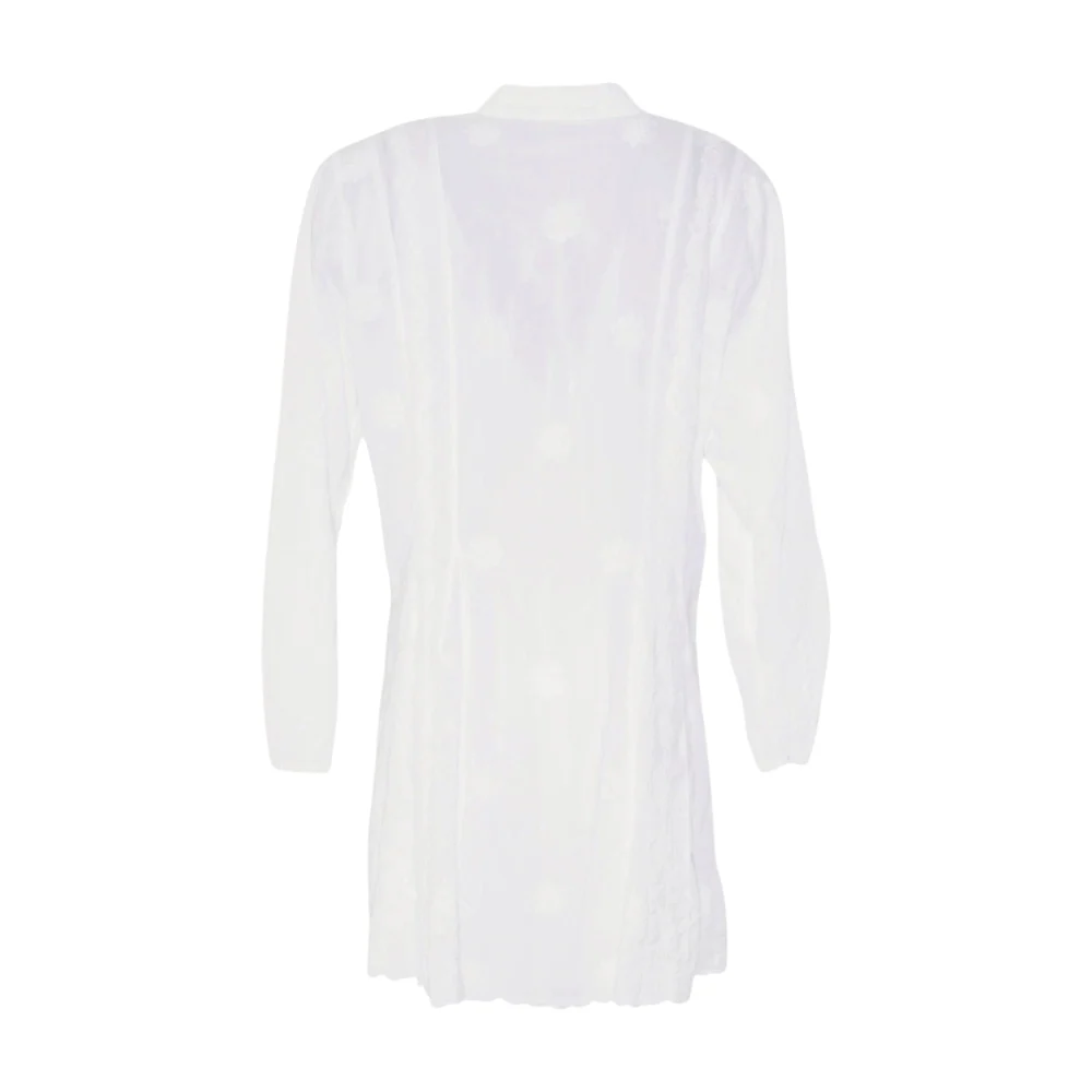 White Floral Mini Dress - Image 2