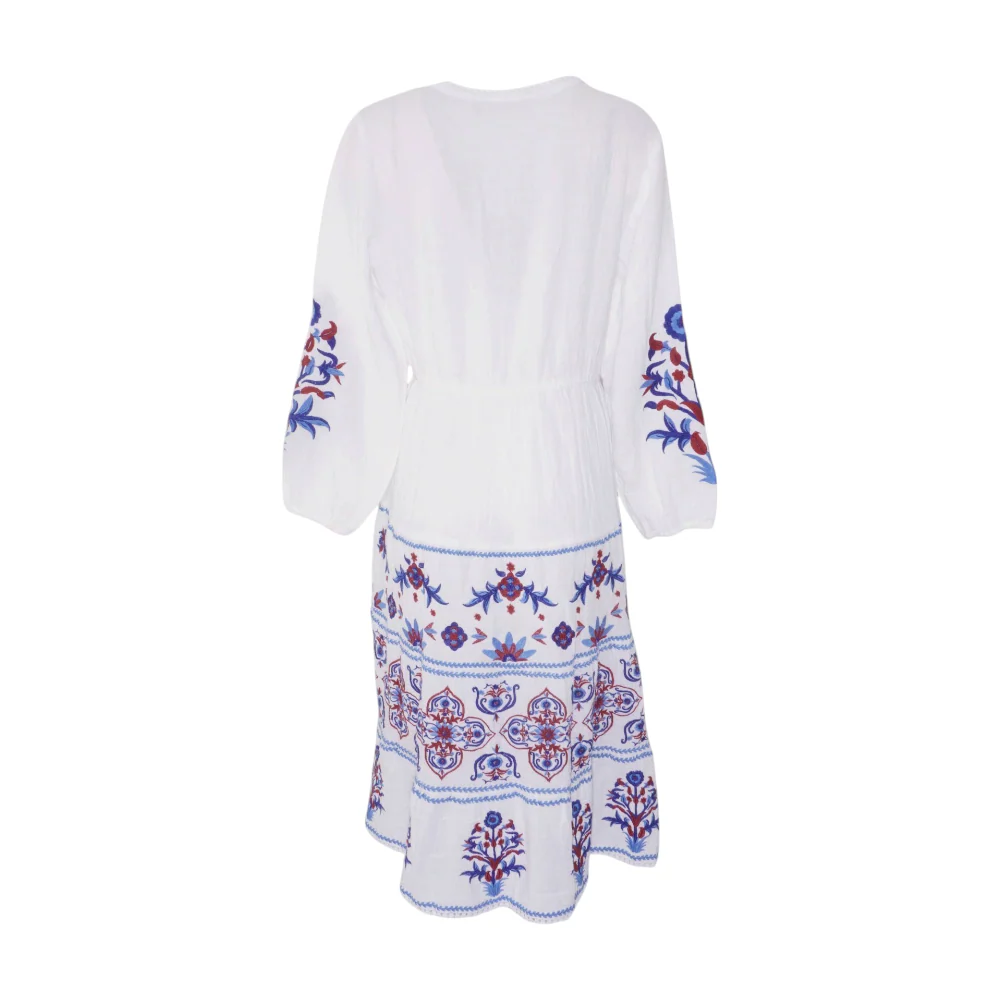 White Midi Dress - Image 2