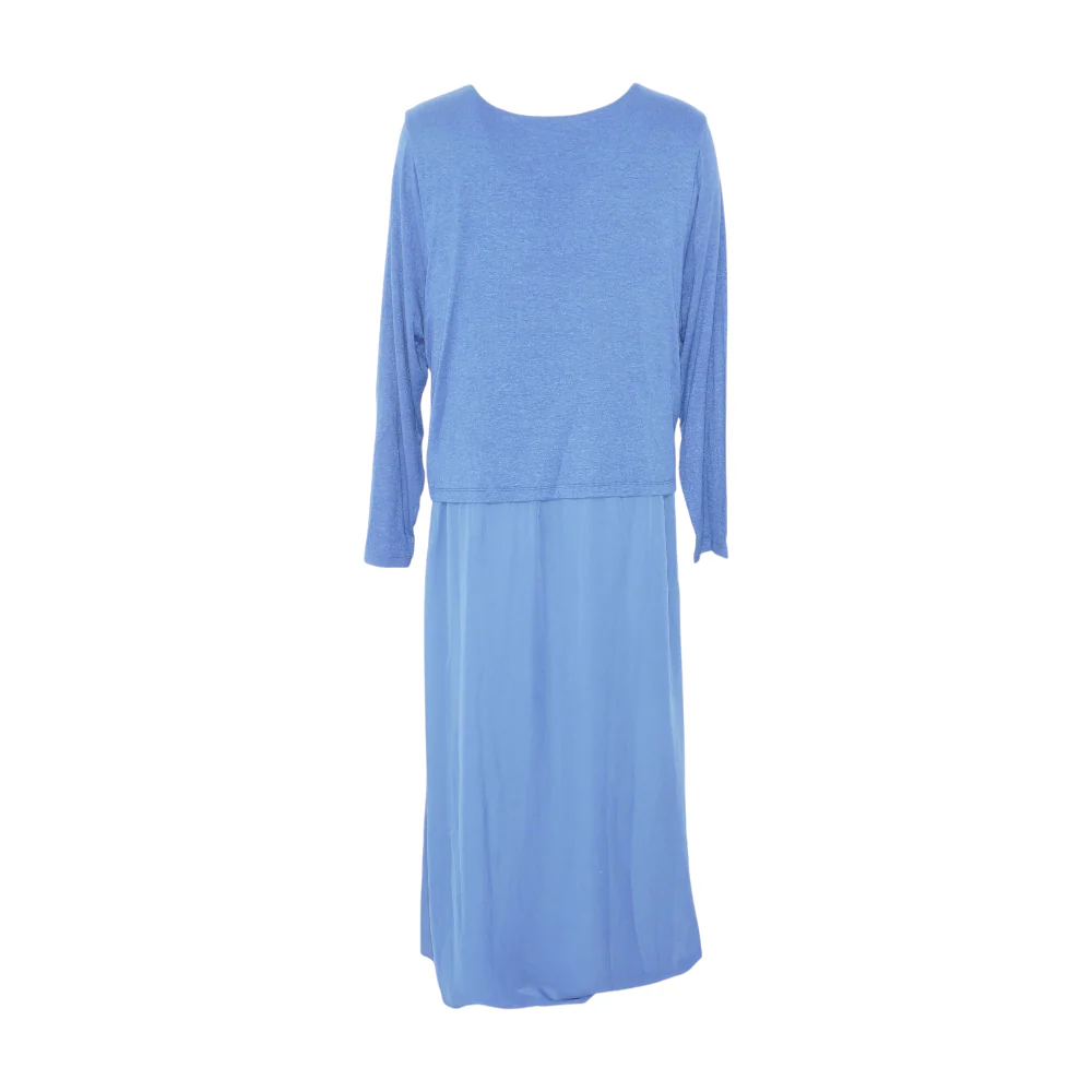 Blue Plus Maxi Dress - Image 2