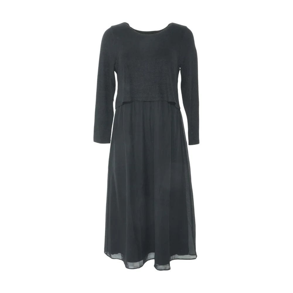 Black Petite Midi Dress