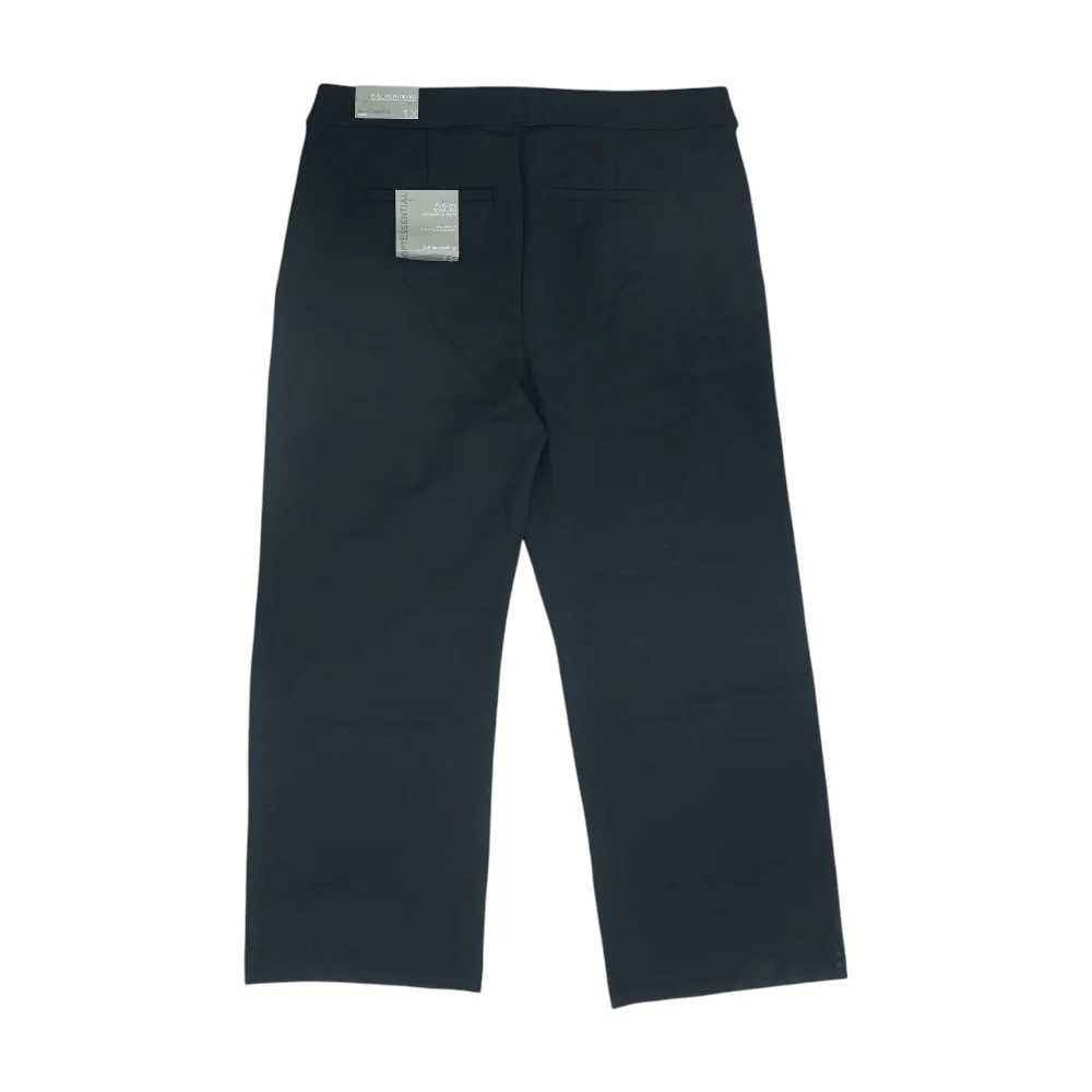 Black Plus Wide Leg Pants - Image 2