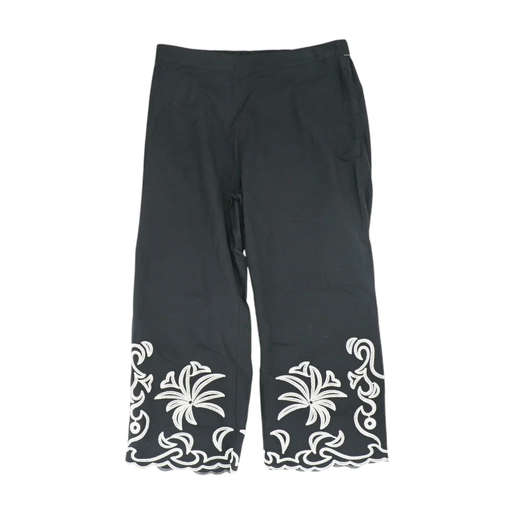 Black Petite Wide Leg Pants