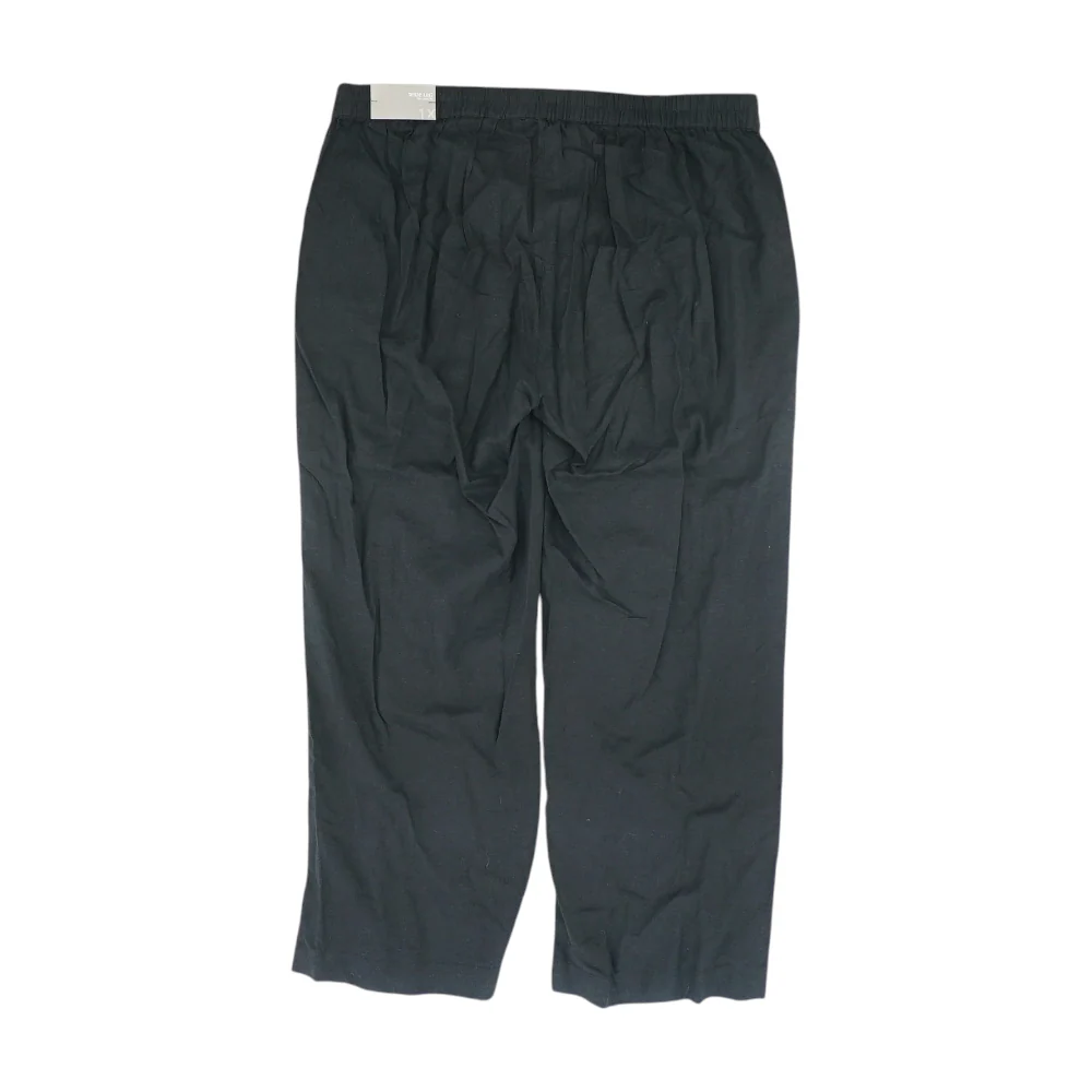 Black Plus Relaxed Pants - Image 2