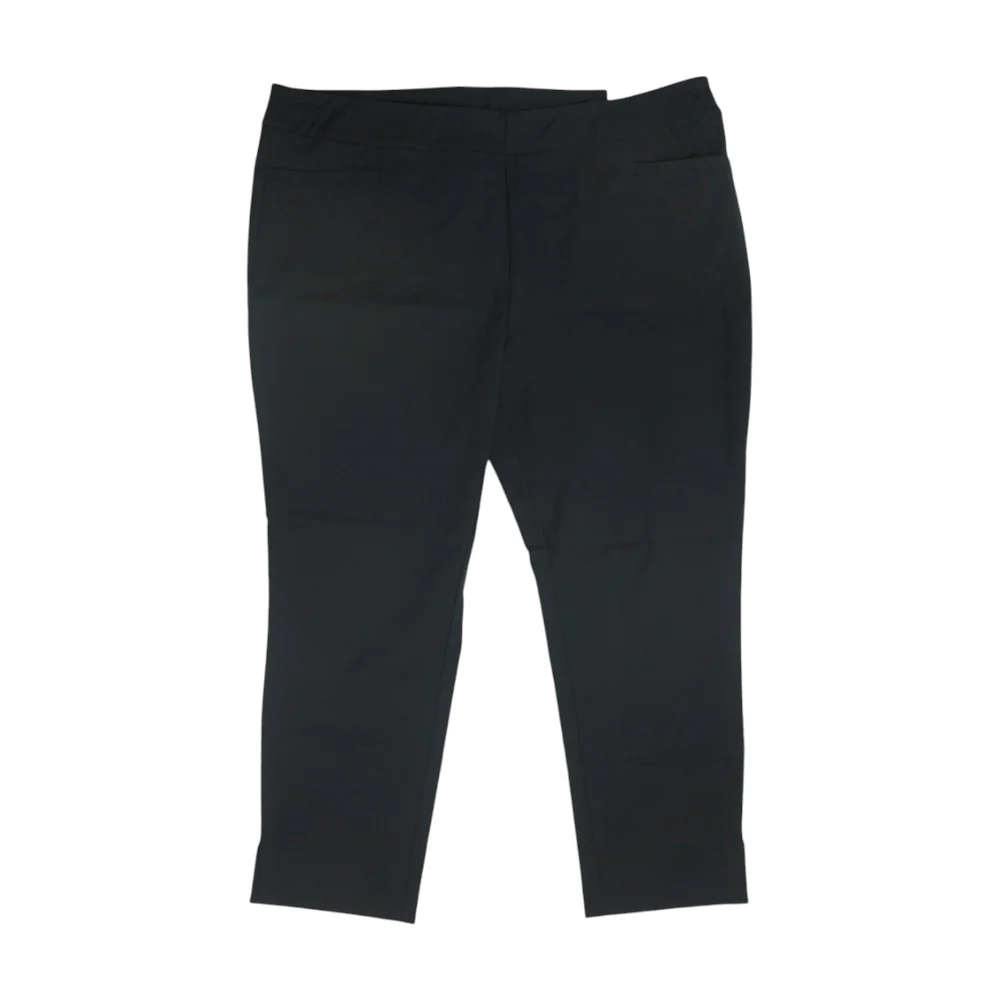 Black Plus Slim Pants