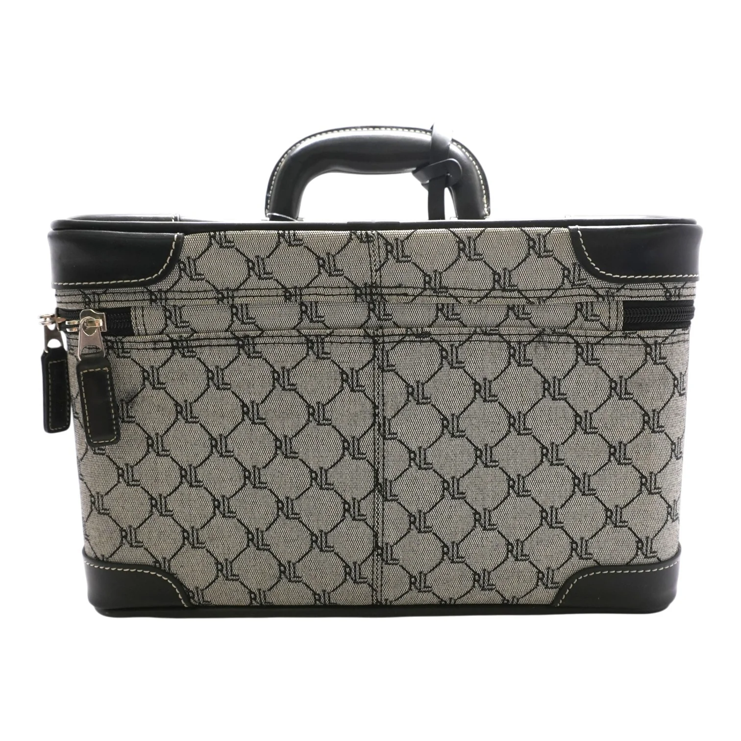 Gray Signature Monogram Train Case - Image 2