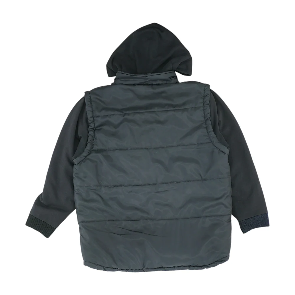 Black Solid Active Jacket - Image 2