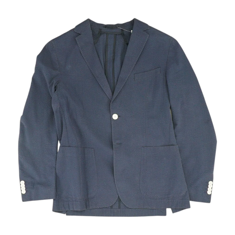 Navy Striped Sport Coat