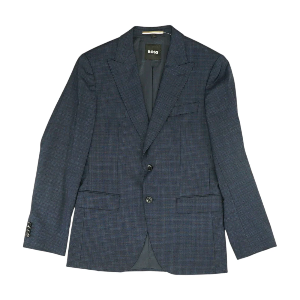 Navy Check Sport Coat