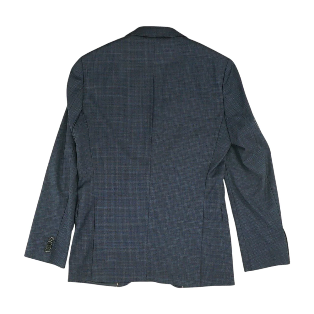 Navy Check Sport Coat - Image 2