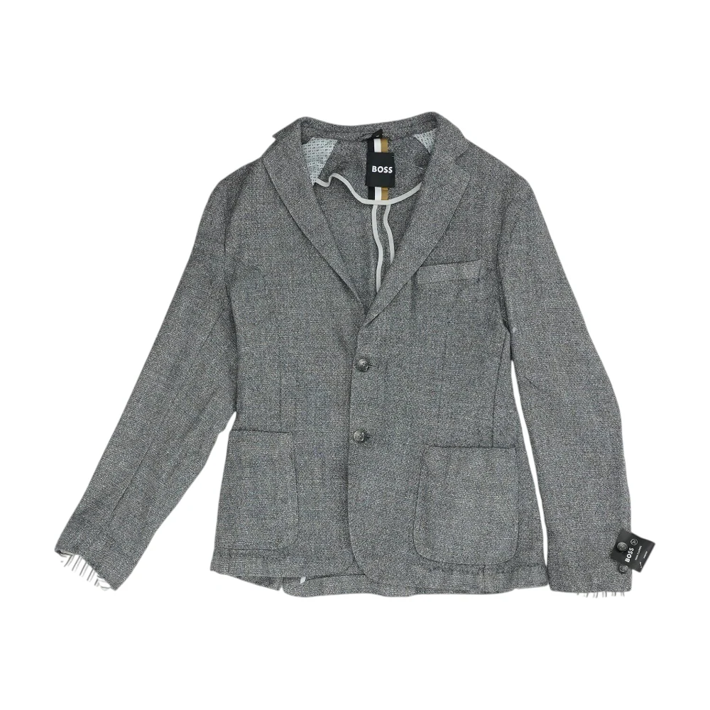 Gray Solid Sport Coat