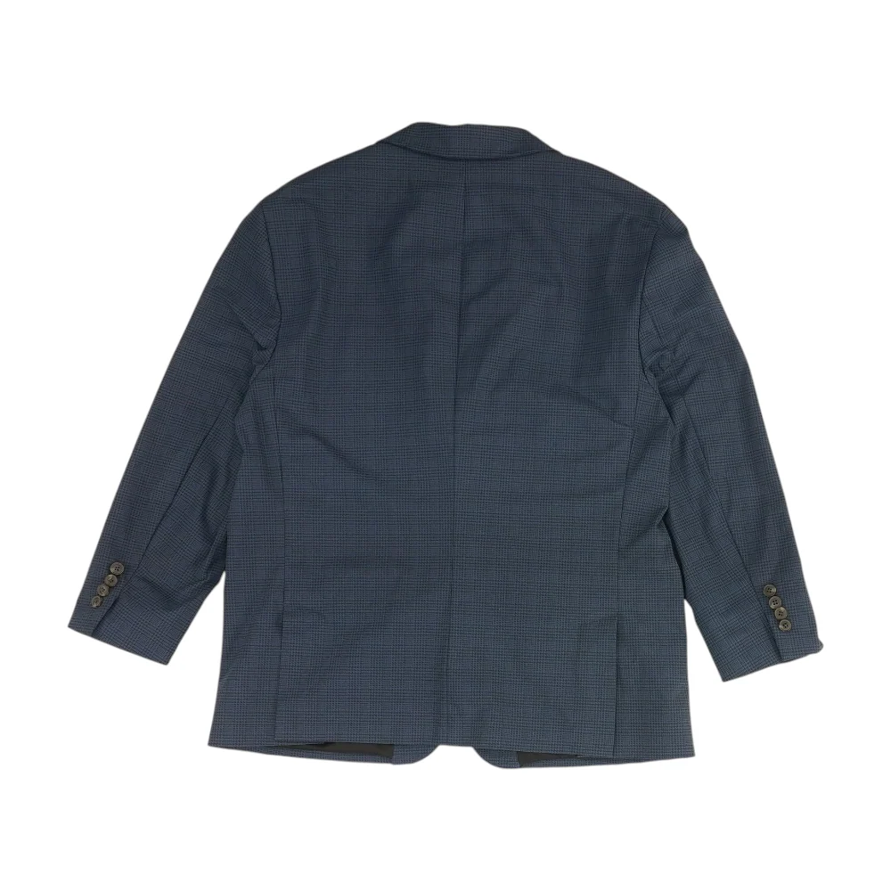 Navy Check Sport Coat - Image 2