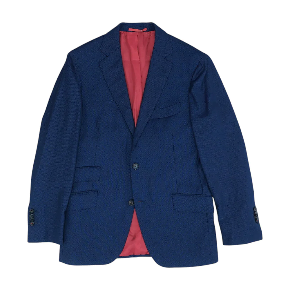 Navy Print Sport Coat