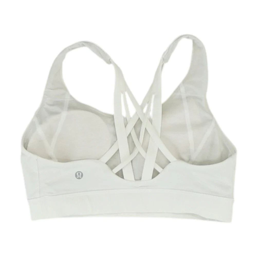 White Sports Bra - Image 2