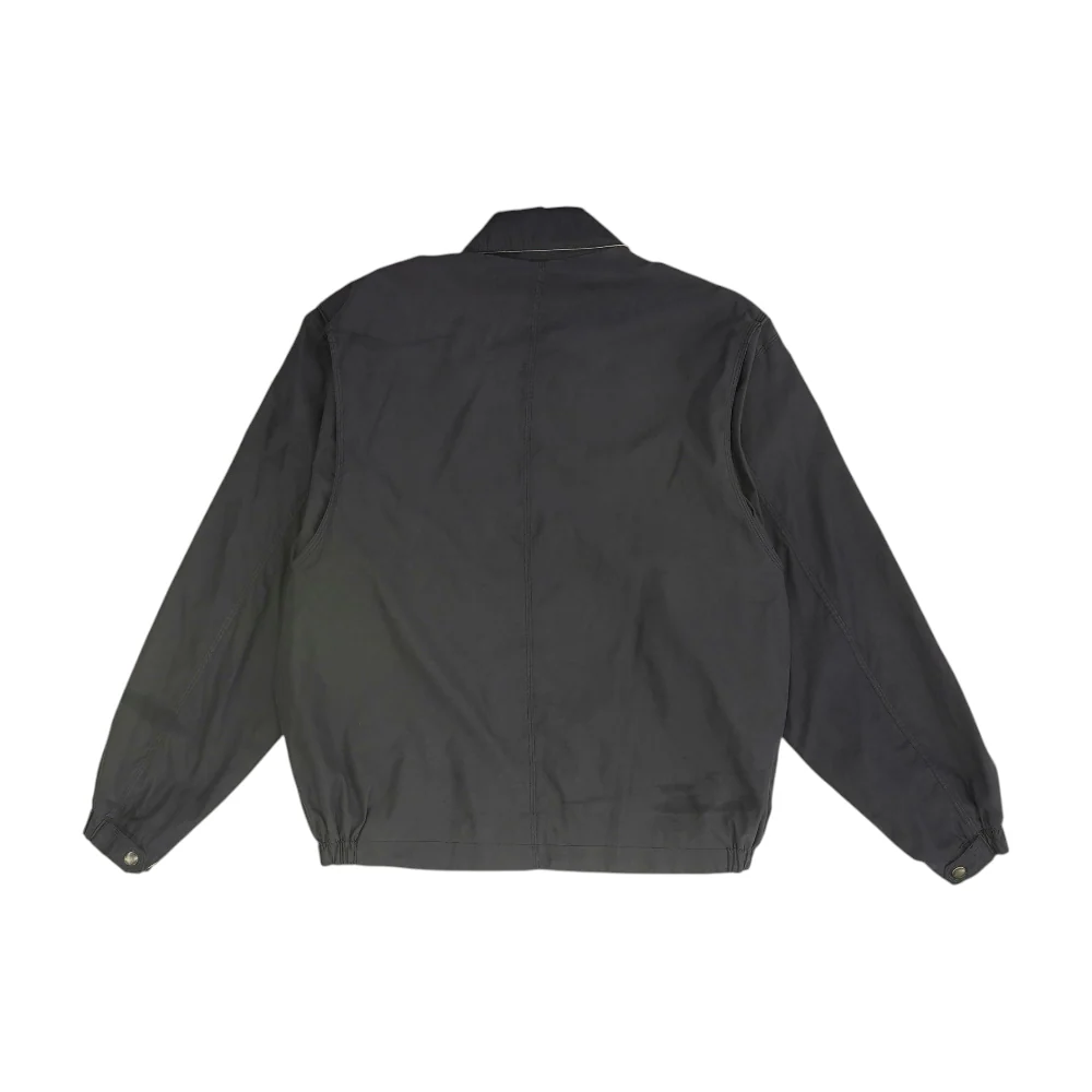 Navy Solid Jacket - Image 2