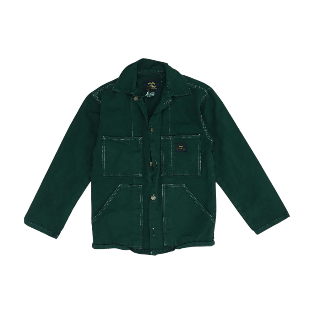 Green Solid Jacket