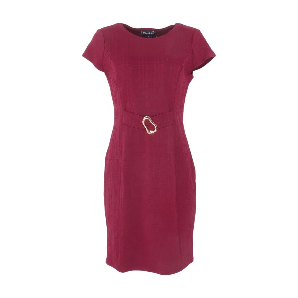 Maroon Mini Dress