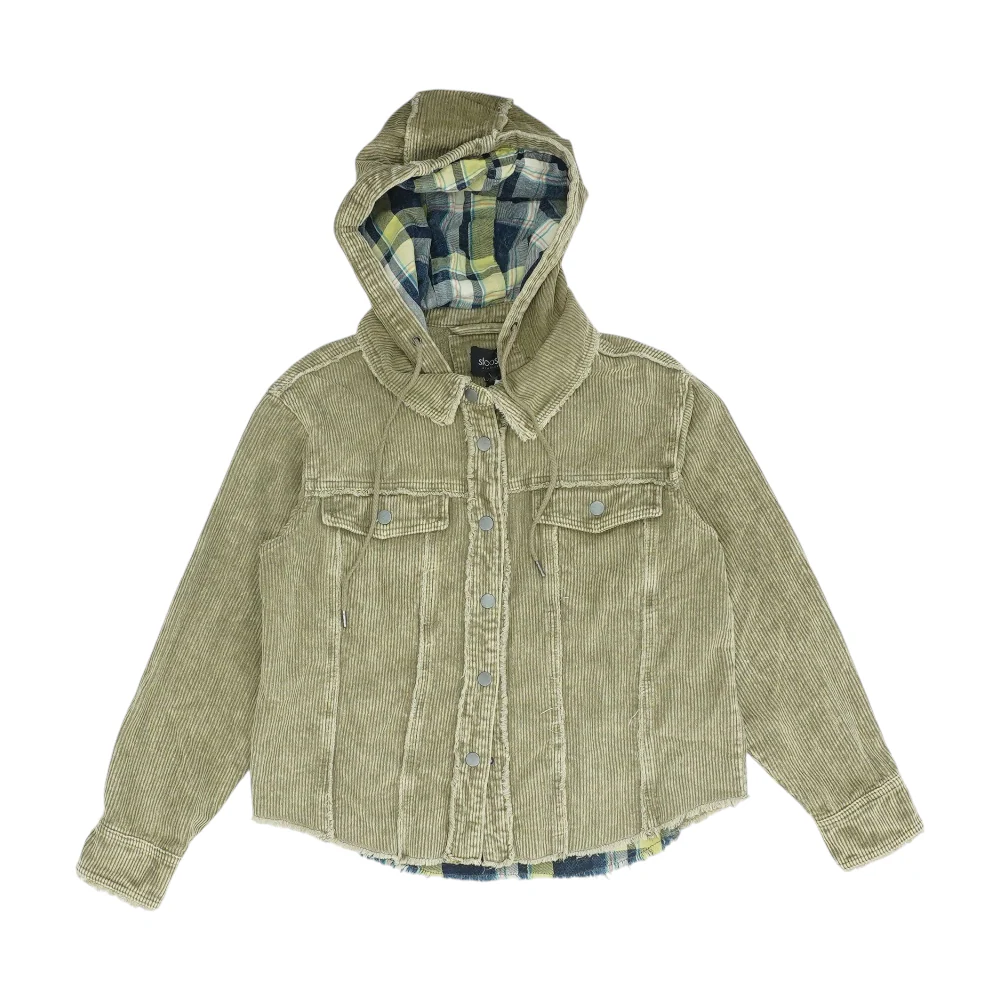 Green Solid Jacket